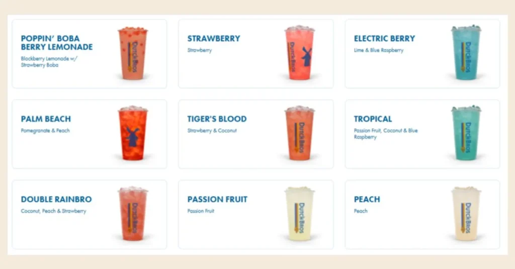 Dutch Bros  Menu - Lemonade